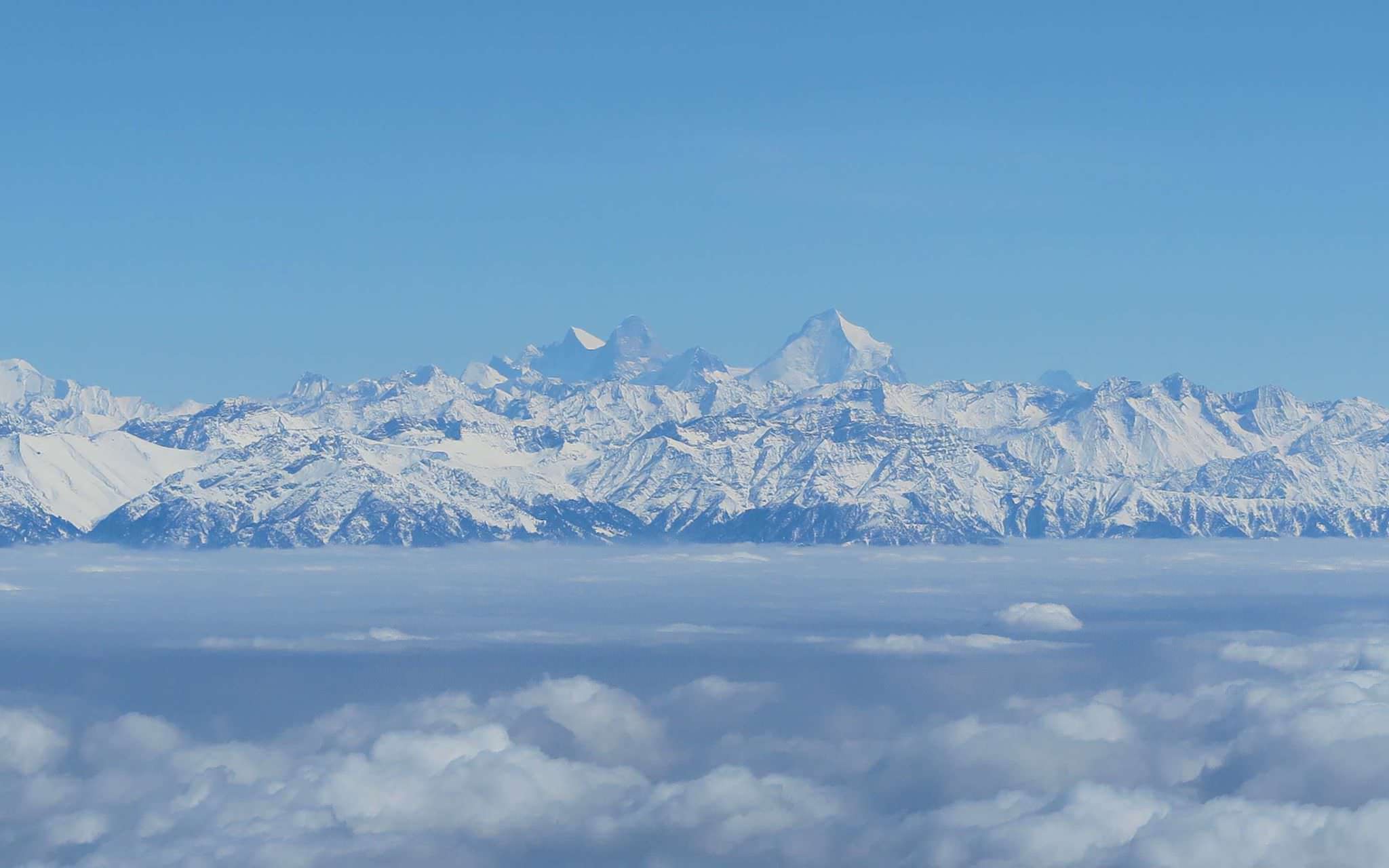 View From Apharwat Peak To Nun Kun